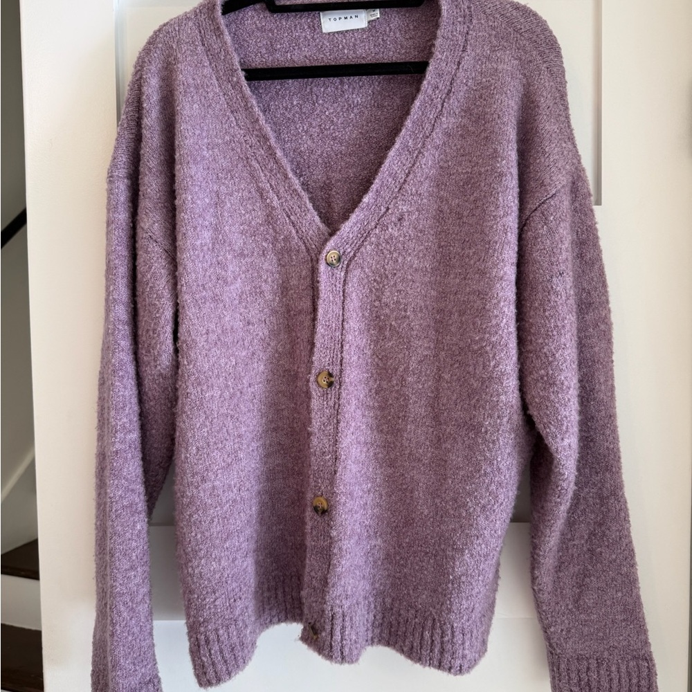Topman Lilac Textured Knit